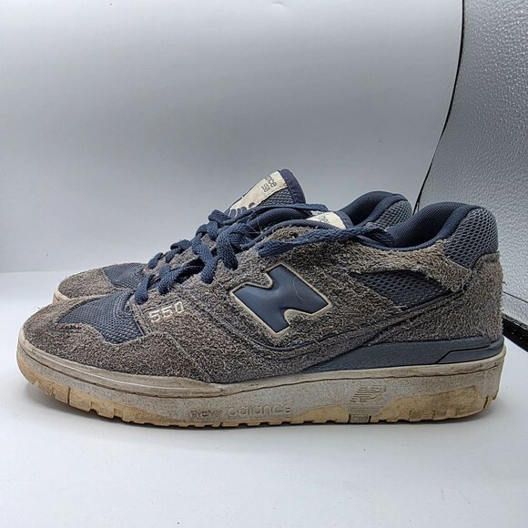 New Balance 550 Mens Size 7.5 Vintage Indigo Blue Sneaker Shoes Casual Walking - Picture 13 of 13